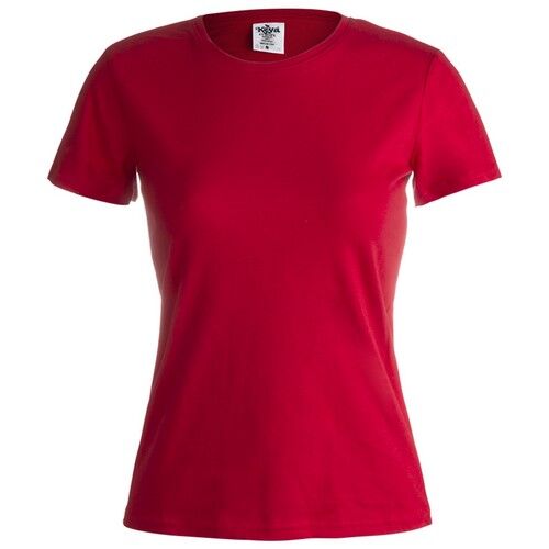 Camiseta Mujer Color "keya" WCS150 ROJO