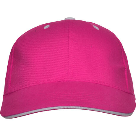 GORRA PANEL UNISEX FUCSIA TALLA UNICA