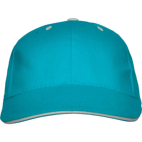 GORRA PANEL UNISEX TURQUESA TALLA UNICA