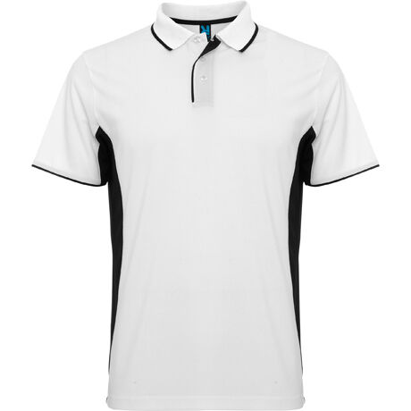 POLO MONTMELO HOMBRE BLANCO/NEGRO TALLA S