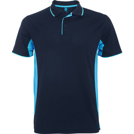 POLO MONTMELO HOMBRE MARINO/CELESTE TALLA XL