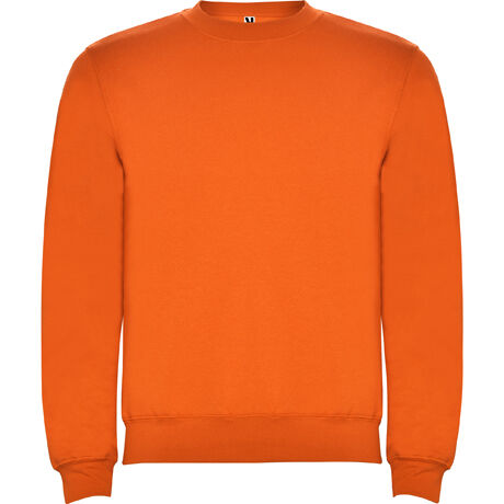 SUDADERA CLASICA UNISEX NARANJA TALLA S