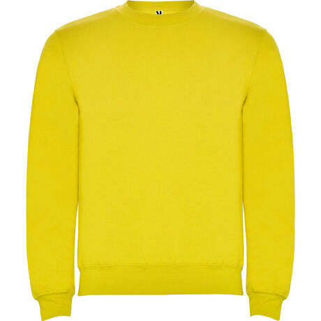 SUDADERA CLASICA UNISEX AMARILLO TALLA 2XL