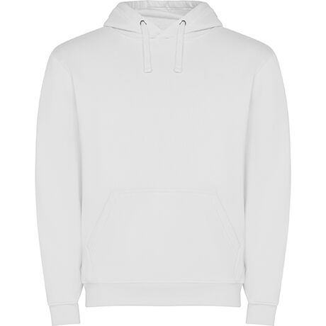 SUDADERA CAPUCHA UNISEX BLANCO TALLA 3/4