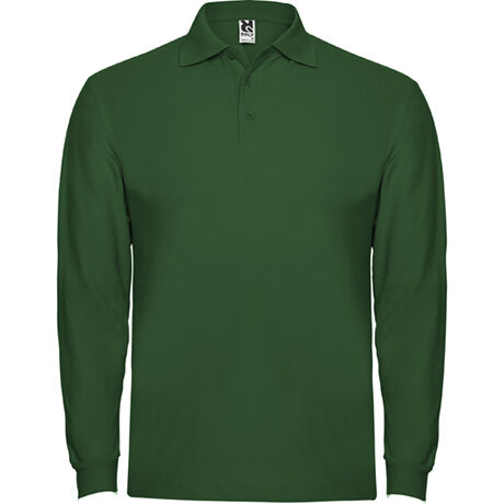 POLO ESTRELLA L/S HOMBRE VERDE BOTELLA TALLA L