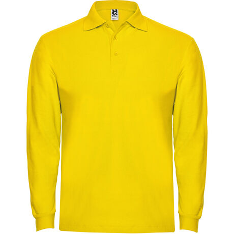 POLO ESTRELLA L/S HOMBRE AMARILLO TALLA 2XL