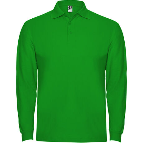 POLO ESTRELLA L/S HOMBRE VERDE GRASS TALLA 2XL