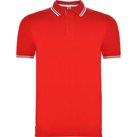 POLO MONTREAL HOMBRE ROJO/BLANCO TALLA M