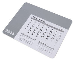 ALFOMBRILLA CALENDARIO  PLATA
