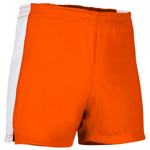 PANTALÓN CORTO MILAN NARANJA-BLANCO 3