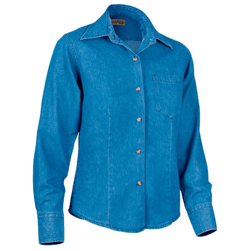 CAMISA MUJER PANTER AZUL DENIM 36