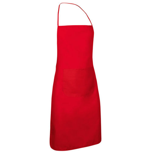 DELANTAL CHEF ROJO UNICA