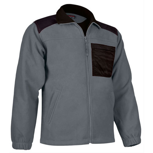 CHAQUETA POLAR NEVADA GRIS-NEGRO XS