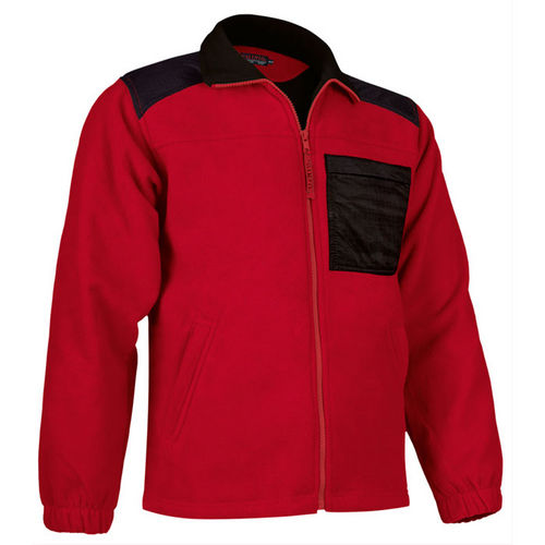 CHAQUETA POLAR NEVADA ROJO-NEGRO XS