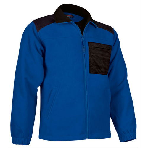 CHAQUETA POLAR NEVADA AZUL ROYAL-NEGRO XS