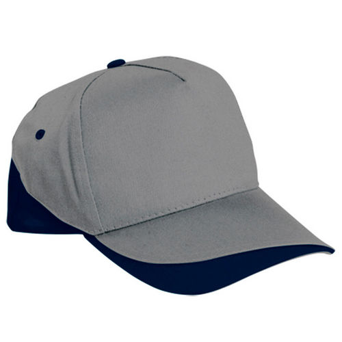 GORRA FORT GRIS-AZUL MARINO ADULTO