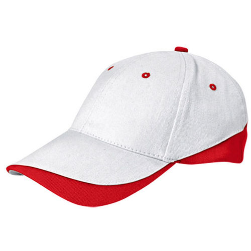 GORRA TUXTON BLANCO-ROJO ADULTO