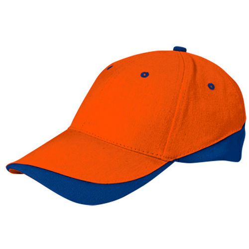 GORRA TUXTON NARANJA-AZUL ROYAL ADULTO