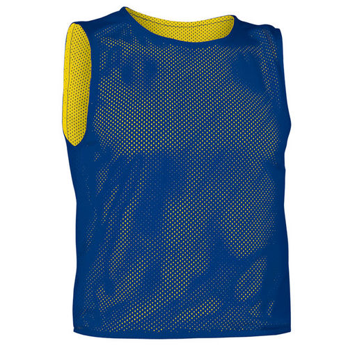 PETO REVERSIBLE PARADE AZUL ROYAL-AMARILLO JUNIOR