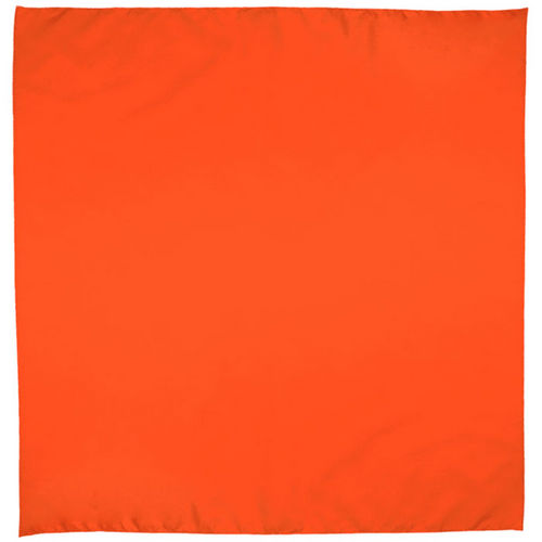 PAÑUELO CUADRADO BANDANA NARANJA ADULTO