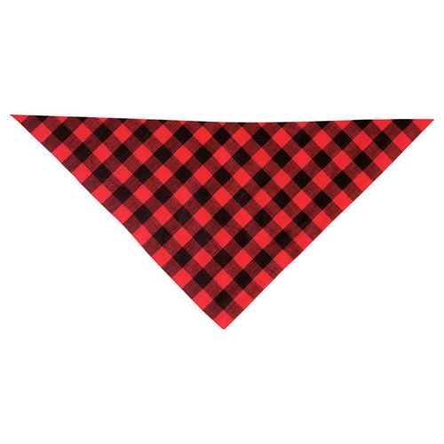 PAÑUELO TRIANGULAR CACHIRULO ROJO-NEGRO NIÑO