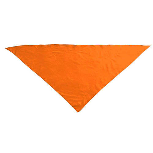 PAÑUELO TRIANGULAR FIESTA NARANJA ADULTO