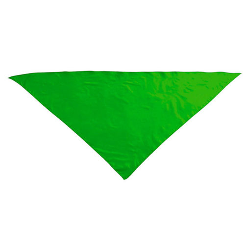 PAÑUELO TRIANGULAR FIESTA VERDE MANZANA ADULTO