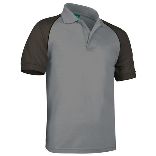 POLO VENUR PLOMO-CARBON-NEGRO L