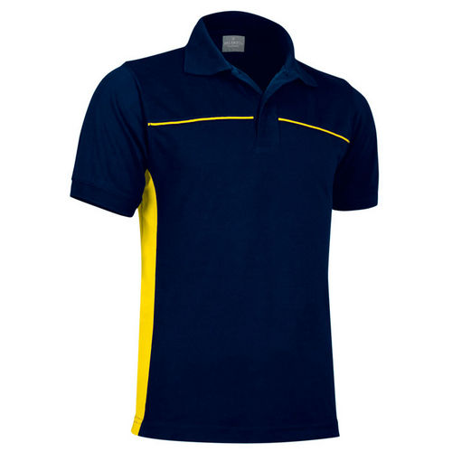 POLO THUNDER AZUL MARINO-AMARILLO S