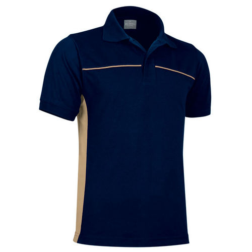 POLO THUNDER AZUL MARINO-BEIGE S