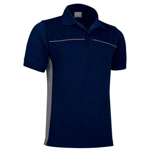 POLO THUNDER AZUL MARINO-GRIS S