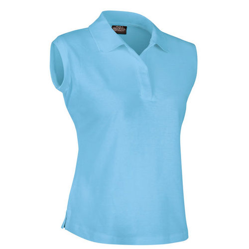 POLO TOP MUJER VEGA CELESTE XS