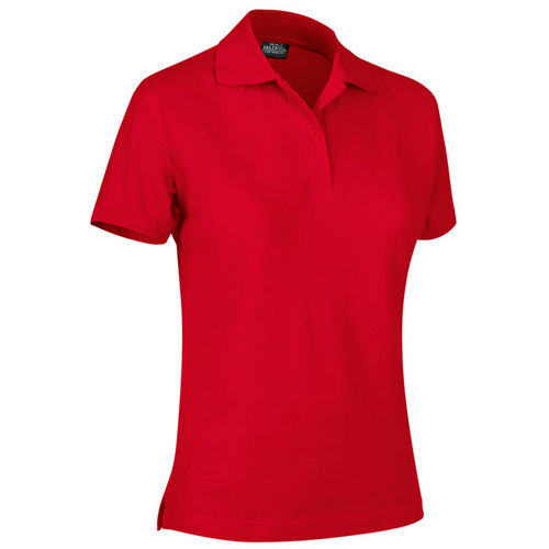 POLO TOP MUJER VALLEY ROJO XS