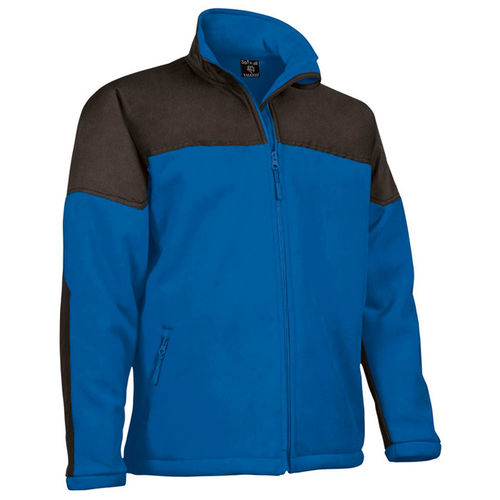 CHAQUETA POLAR SOFTSHELL MAKALU AZUL ROYAL-NEGRO 3