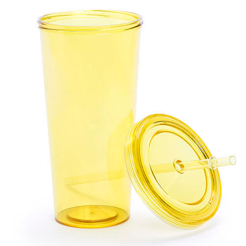 Vaso Trinox AMARILLO