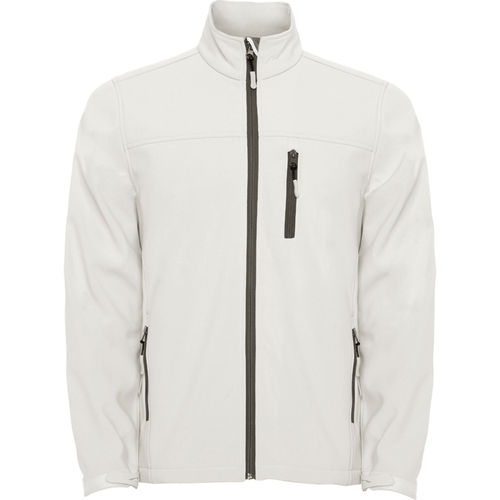 SOFTSHELL ANTARTIDA HOMBRE BLANCO PERLA TALLA M