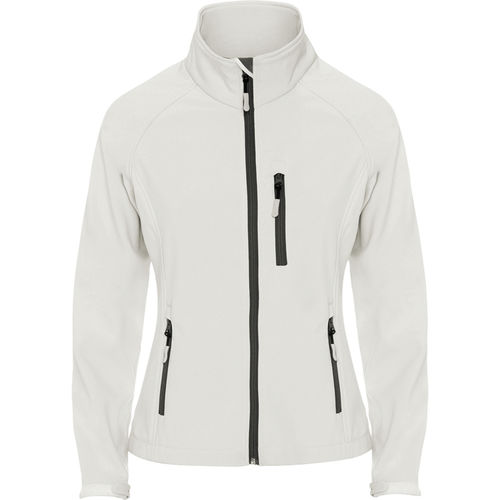 SOFTSHELL ANTARTIDA WOMAN MUJER BLANCO PERLA TALLA S