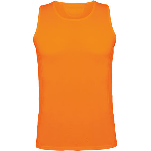 Camiseta técnica  ANDRE HOMBRE NARANJA FLUOR TALLA S